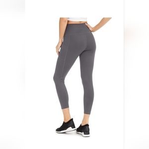 Hight Waist Side Pocket 7/8 Length Leggings